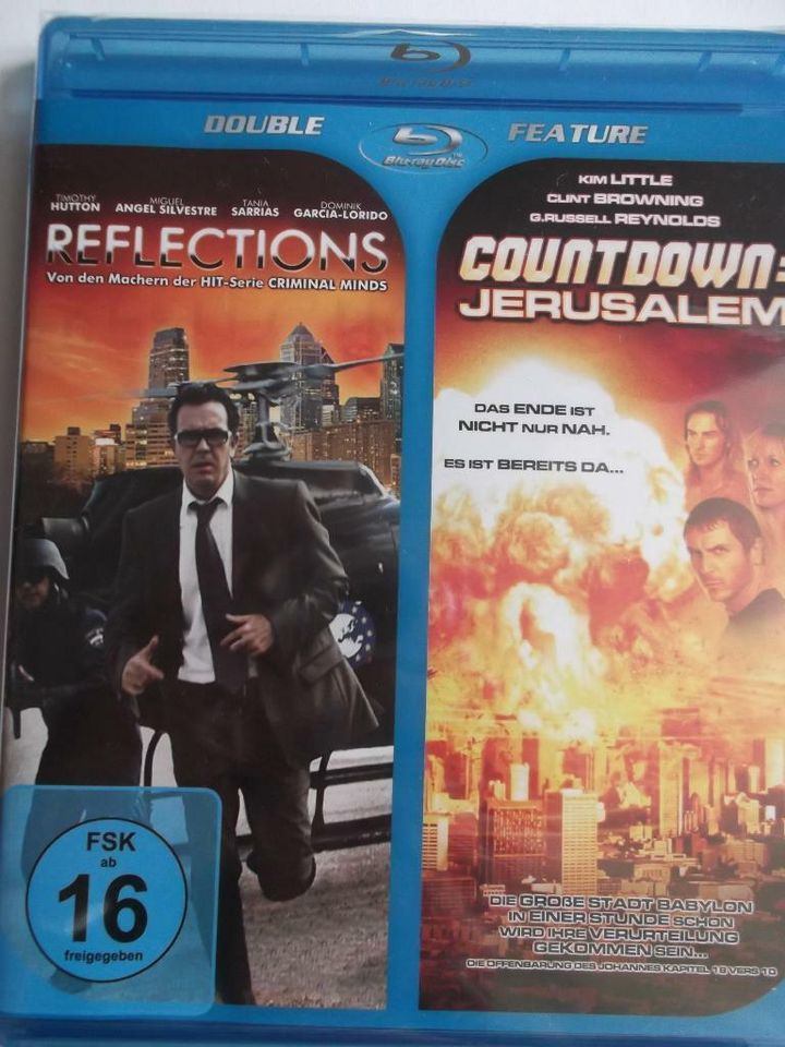 Reflections & Countdown Jerusalem - Timothy Hutton, Action Filme in Osnabrück