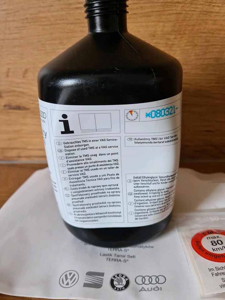 Original VW Reifendichtmittel 600 ml 1K0 012 619 A Terra-S 03/21