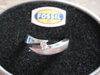 Ring 925 Silber Gr. 19, Fossil Sachsen - Niederwiesa Vorschau