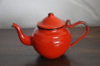 Emaille Teekännchen 0,5l rot Retro Vintage Baden-Württemberg - Spiegelberg Vorschau
