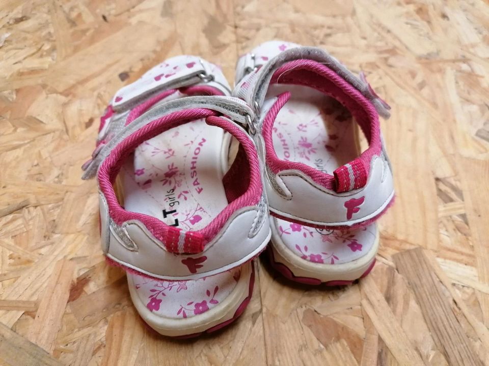 Cult Fashion Sandalen Größe 30 weiß pink Mädchen in Parsberg