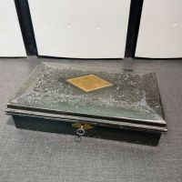 Sehr alte Geldkassette Aufbewahrungsbox mit Messing und Schlüssel Rheinland-Pfalz - Mainz Vorschau