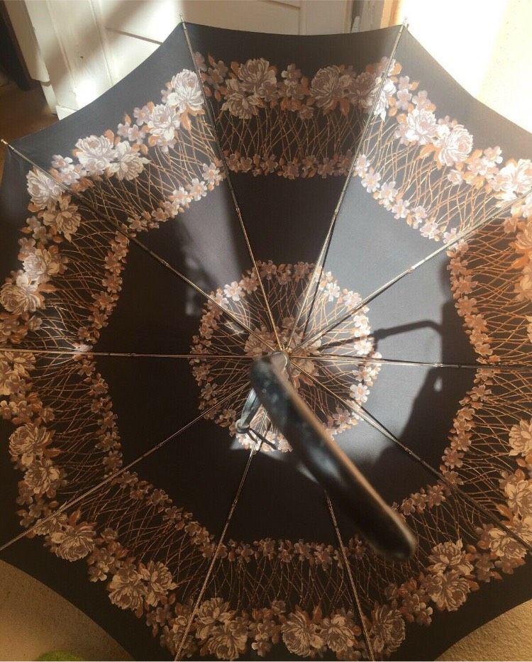 Vintage eleganter Stockschirm 50er 60er Schirm Regenschirm in Berlin