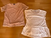 2 Shirts, Größe 38, rosa & weiß, Spitze Rheinland-Pfalz - Vettelschoß Vorschau