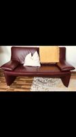 Echt Leder Design Couch Laauser Sofa Bordeaux Sessel Hessen - Fulda Vorschau