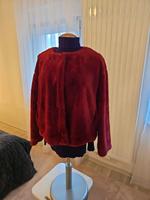 Pimkie Collection Plüschjacke dunkelrot Sachsen - Hoyerswerda Vorschau