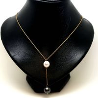 Damen Kette Gelb Gold Perlen Schmuck Geschenk Schleswig-Holstein - Neumünster Vorschau