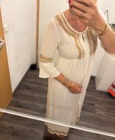 Maxikleid langes Kleid Sommerkleid weiß Baumwolle Stickerei 36 38 Hessen - Neu-Isenburg Vorschau