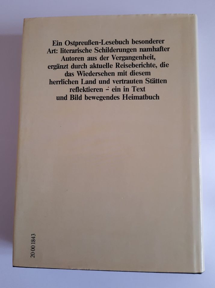 Ostpreußen Buch Porträt einer Heimat Geschichte Ostreußens in Köln