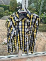 Camp David Hemd Langarm Herren Gelb Blau Kariert Muscle Fit Gr L Nordrhein-Westfalen - Bergheim Vorschau