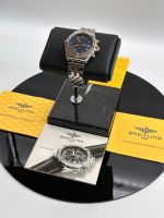 Breitling Crosswind Chronograph B13055 blue 1998 Luxusuhr Sammler Nordrhein-Westfalen - Herne Vorschau