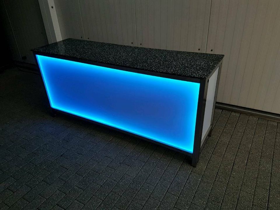 Verleih Klapptheke LED mobile Theke mit LED Front in Werne