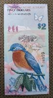 Bermuda 2 Dollars Banknote 2009 Kassenfrisch aus Sammlung. Bayern - Regensburg Vorschau