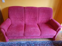 Couch Sofa Dreisitzer rot Rheinland-Pfalz - Koblenz Vorschau