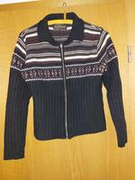 INSCENE Strickjacke * Gr. L * schwarz mit Muster Dresden - Cotta Vorschau