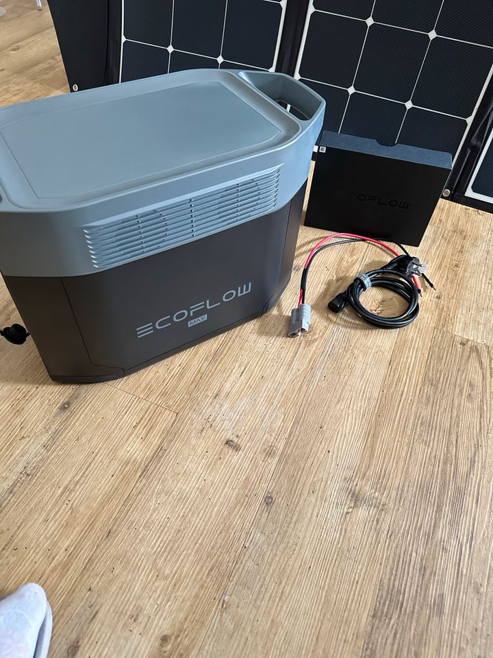 Ecoflow Powerstation  Delta Max  1,6 kw  incl Solartasche in Schliengen