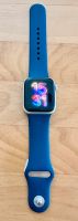 Apple Watch SE 40mm, 2. Gen, silber, blaues Silikonband Duisburg - Duisburg-Süd Vorschau
