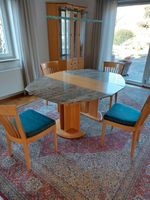 Marmortisch mit Stühlen Baden-Württemberg - Wehr Vorschau