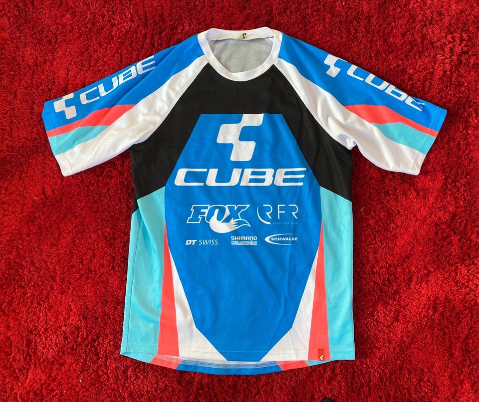 Cube Herren Mountainbike Fahrrad Trikot Gr.S Fahrradtrikot in Güglingen