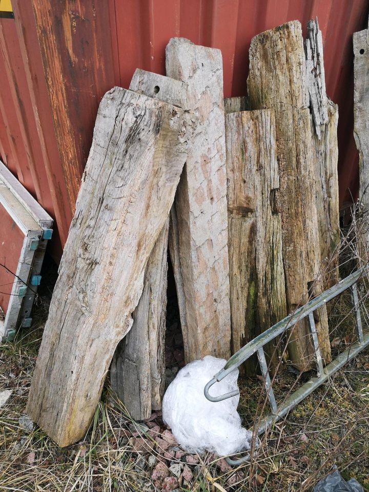 Eiche eichenbalken DIY Fachwerk bauen in Rosdorf