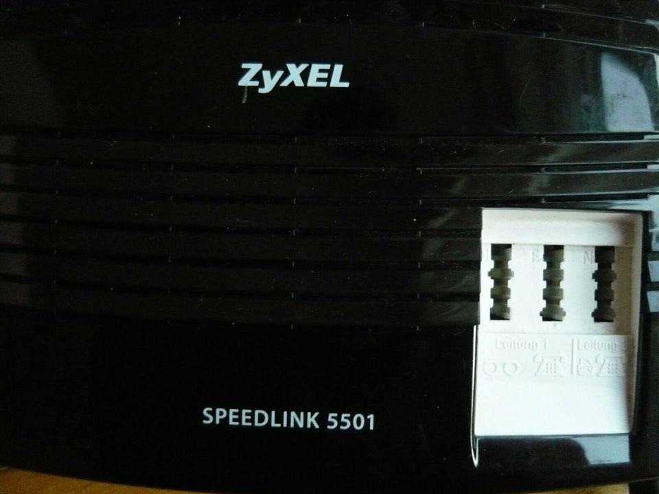 ZyXEL Speedlink 5501 Modell SL5501-DE0301F WLAN Router in Tawern