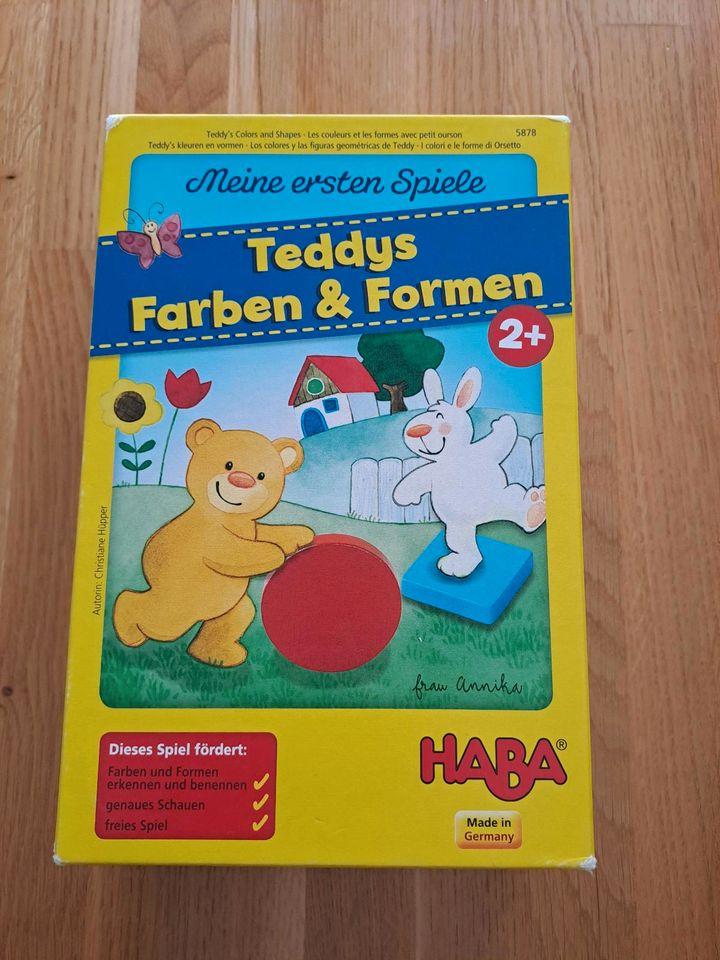 Teddys Formen und Farben von Haba in Pilsach