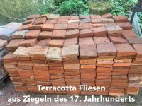 Terracotta Fliesen 15 qm aus Ziegeln des 17. Jhdt. Nordrhein-Westfalen - Lemgo Vorschau