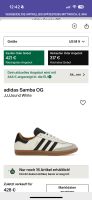 Adidas Jjjjound Samba White 42,5 Baden-Württemberg - Kirchheim unter Teck Vorschau