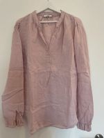 0039 italy Bluse aus Leinen Leinenbluse rosé S Hessen - Lorsch Vorschau