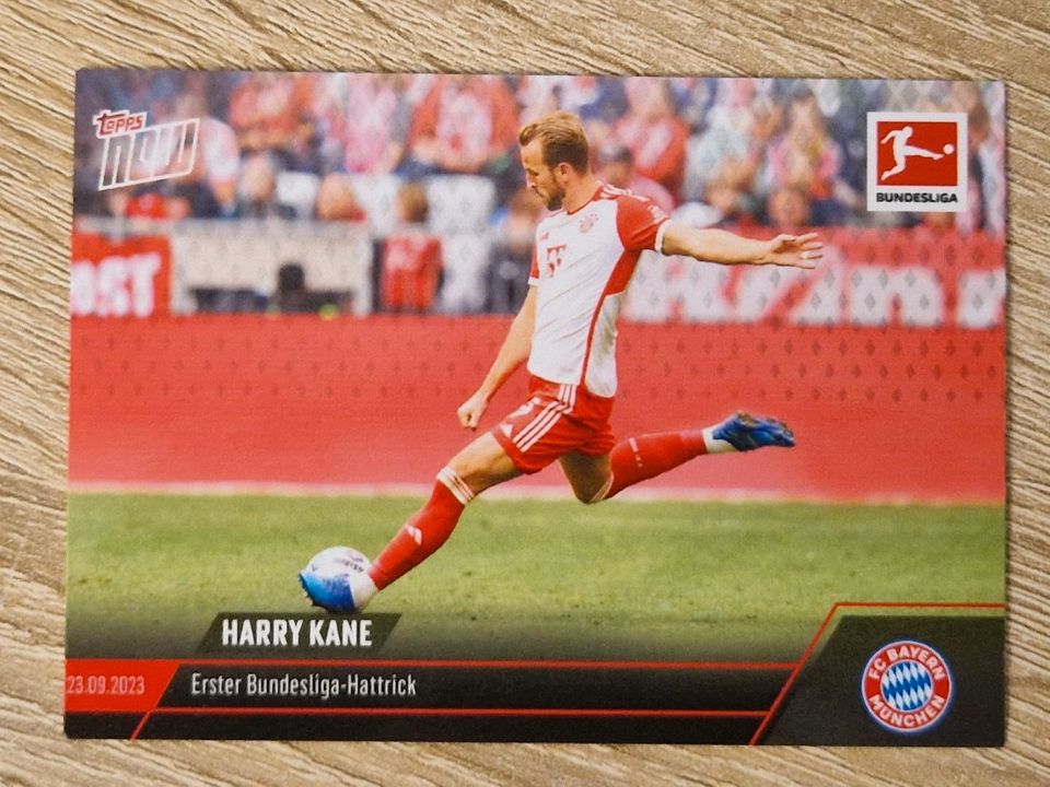 Topps Now Harry Kane in Leipzig