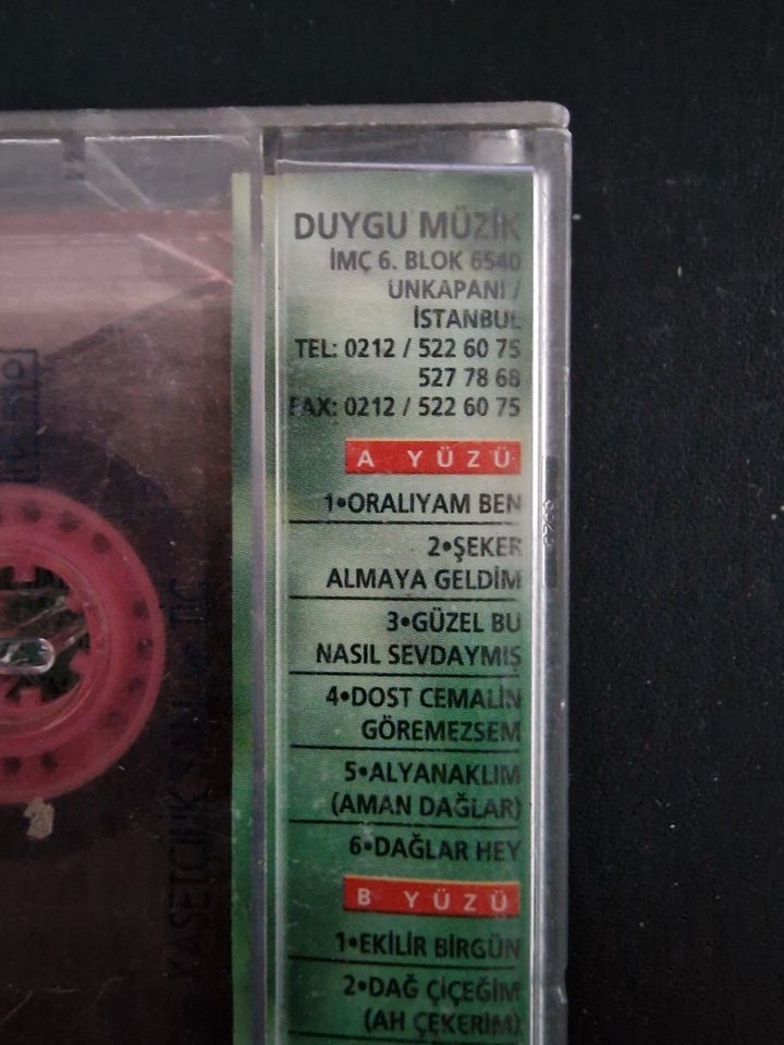 Songül Karli, Oraliyam Ben, Müzik Kaseti Türkische Musikkassette. in Recklinghausen