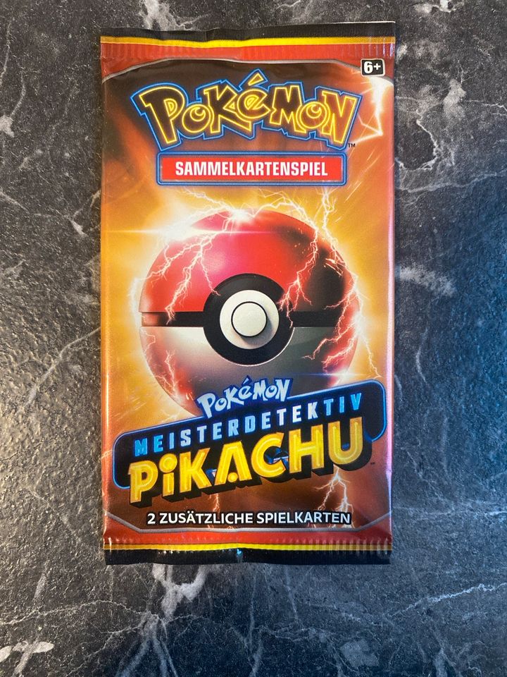 Pokémon Meisterdetektiv Pikachu Booster in Beckingen