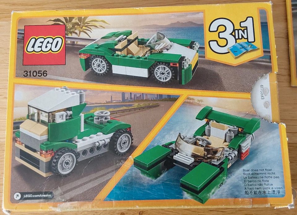 Lego Creator 31056 3 in 1  in OVP Cabrio - Schnellboot- Truck in Königsbrunn