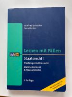 Lernen mit Fälle - Staatsrecht I - Schwabe Sachsen-Anhalt - Halle Vorschau