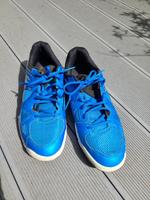 Asics Gel Blocker Turnschuhe, Sportschuhe, hellblau, Größe 42,5 Hessen - Buseck Vorschau
