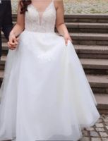 Hochzeitskleid Brautkleid Standesamtkleid mit Strasssteinen Berlin - Köpenick Vorschau