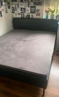 Ikea Bett Slattum mit Leder Bezug 1,60x2,0 m 160x200 Nordrhein-Westfalen - Hagen Vorschau