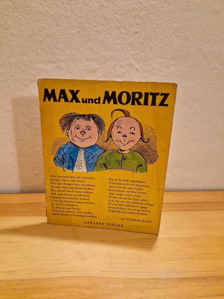 Altes Vintage Max und Moritz Buch von 1970 in Lüdinghausen