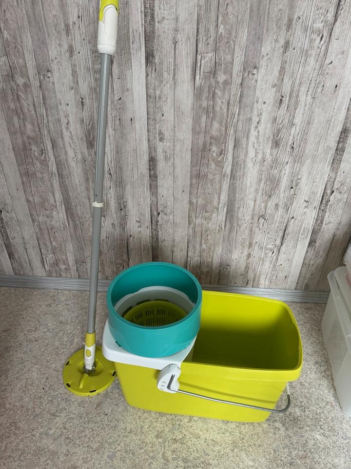 Leifheit Bodenwischer SET Clean Twist - Mop - mit Spritzschutz in Frensdorf