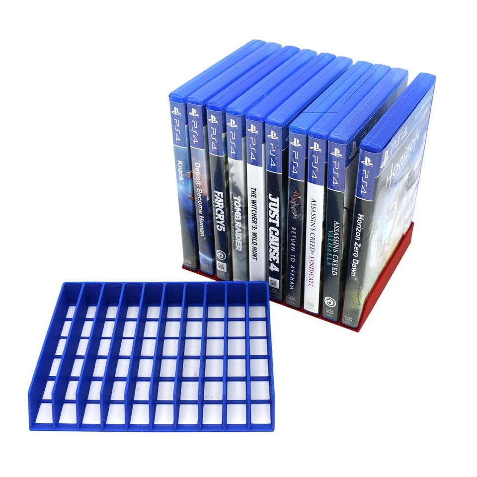 Spiele Halterung 10-fach - PS4 PS5 xbox DVD Sortierbox (NEU) in Wegberg