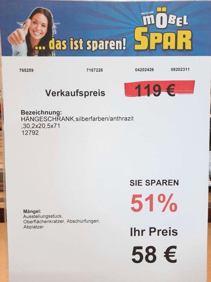 Badmöbel,Badschränke,Hängeschrank statt 119€ in Leipzig