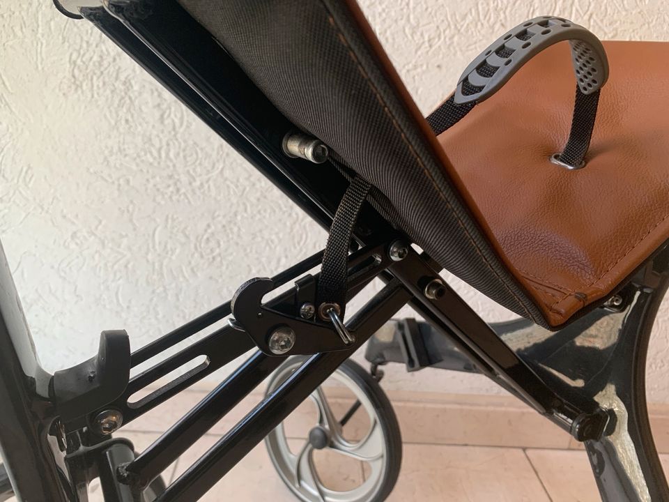 Travixx Carbon Rollator Leder sehr leicht Gehhilfe medipoint 599€ in Hilden