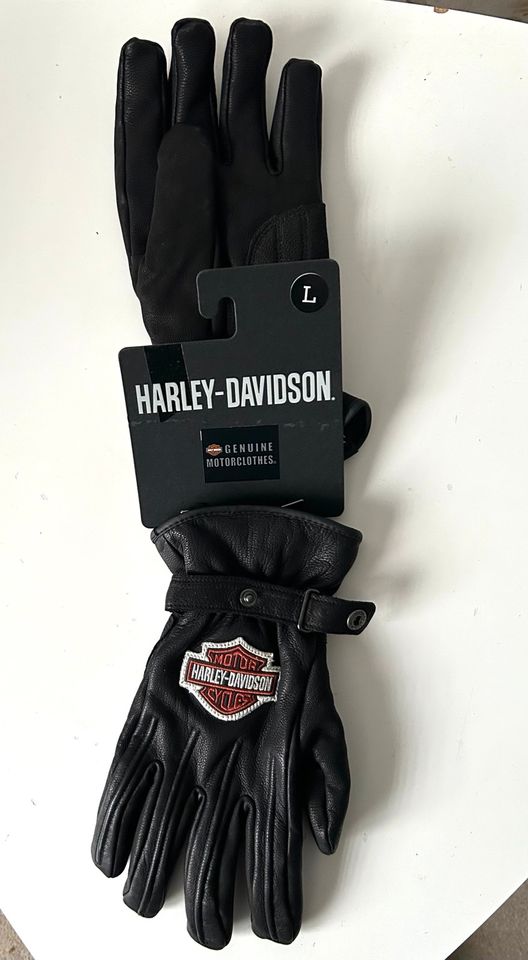 Harley Davidson Motorrad Handschuhe L neu in Paderborn