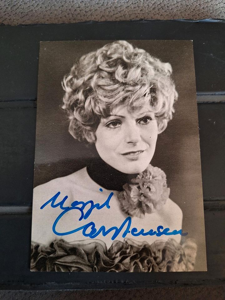 Autogrammkarte Margit Carstensen schauspielerin in Velbert