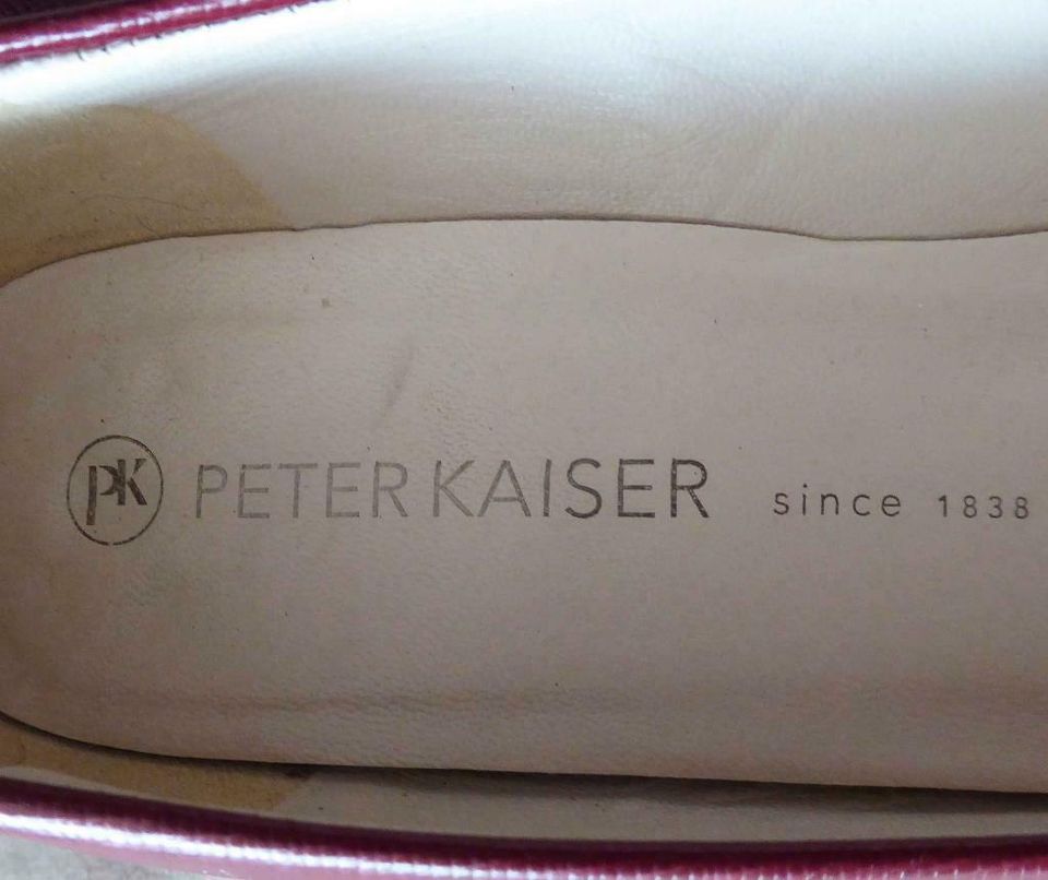Peter Kaiser Pumps # weinrot # Leder # Gr. 38 -reduziert! in Elmshorn