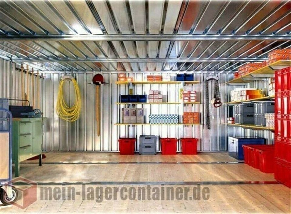3x6m Container-Combination Höhe 2,1m Lagerhalle Stahlhalle Reifen in Laatzen
