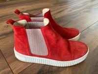 Rote Wildleder Stiefeletten, Gabor, Größe 38 Bayern - Ingolstadt Vorschau