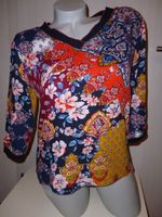 Vorne Bluse / hinten Shirt  3/4 Arm S.Oliver Gr. 34 Blumen Baden-Württemberg - Muggensturm Vorschau