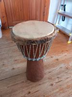 Djembe mit Ziegenfell Hessen - Glauburg Vorschau