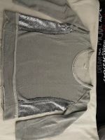 Sweatshirt grau mit seitl. Pailletten Gr. M/L Wandsbek - Hamburg Tonndorf Vorschau